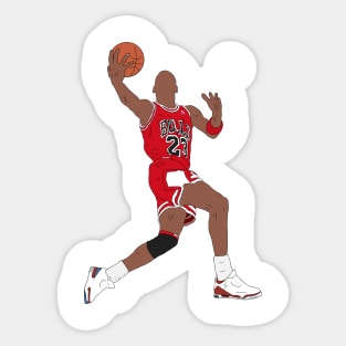 Michael Jordan Dunk Sticker